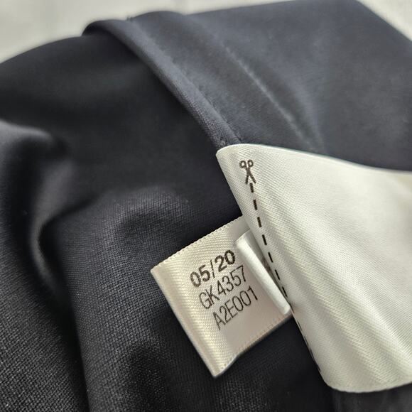 Adidas x Yohji Yamamoto Skirt Black Snap Button Elastic Waist A-line Midi Size M - Picture 8 of 8